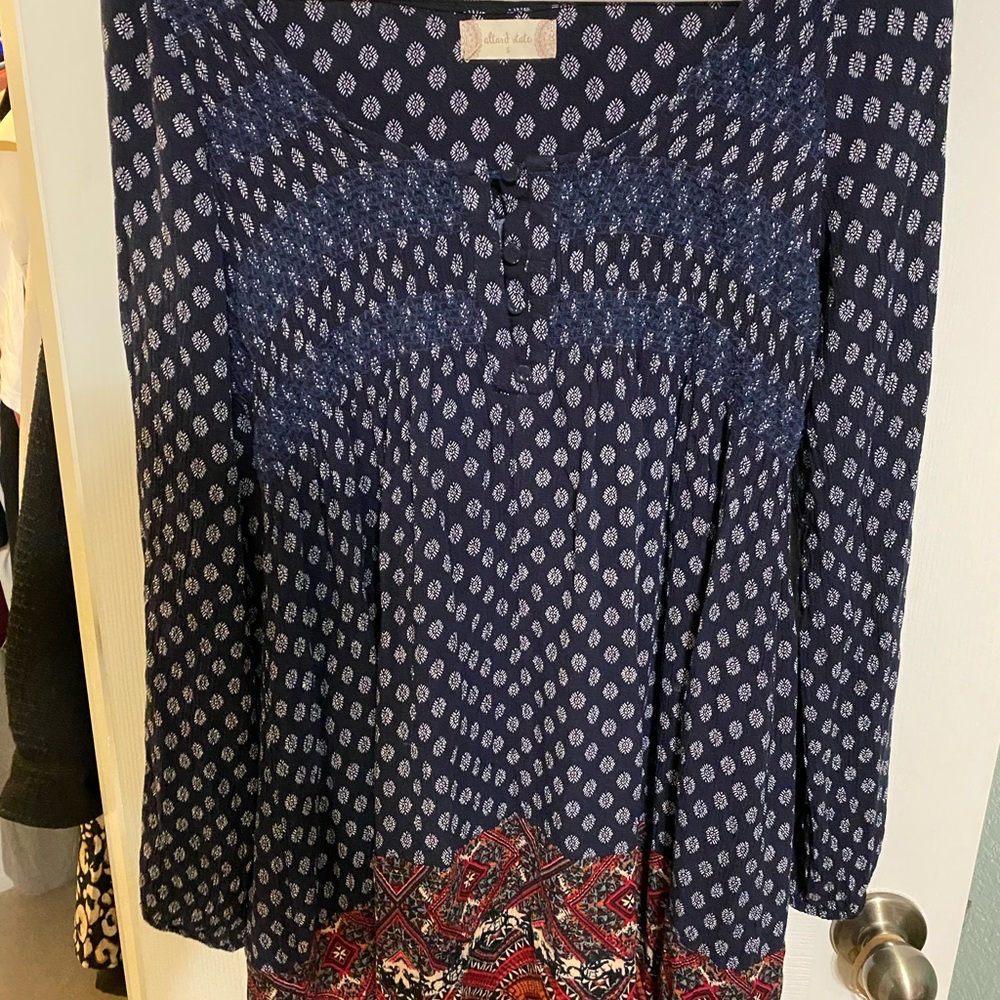Altar’d State Navy Dress | Size S